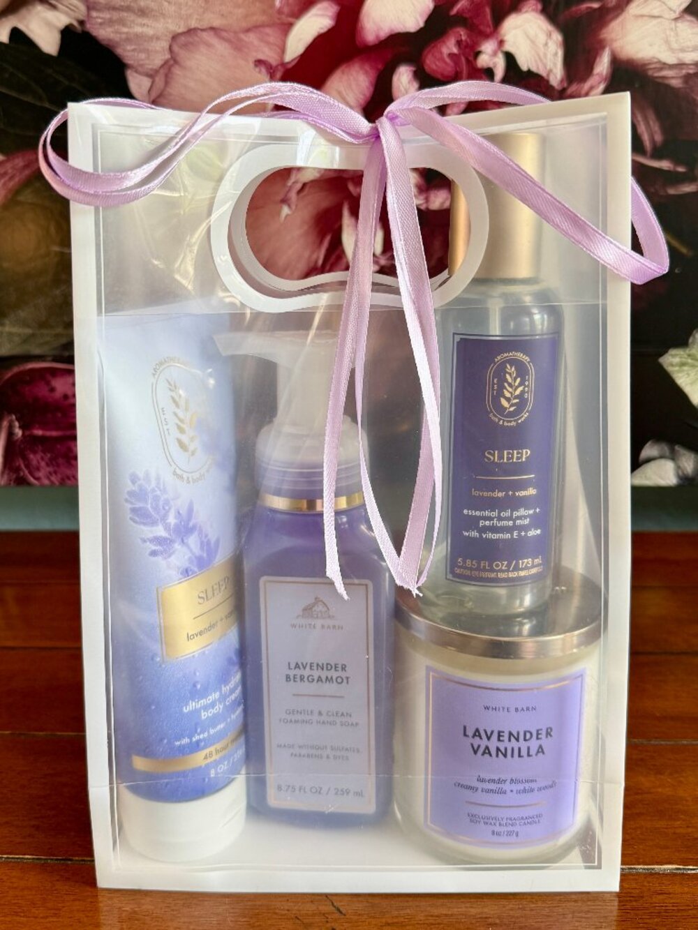NEW 5-Pc Lavender Vanilla Full Size Bath & Body Works